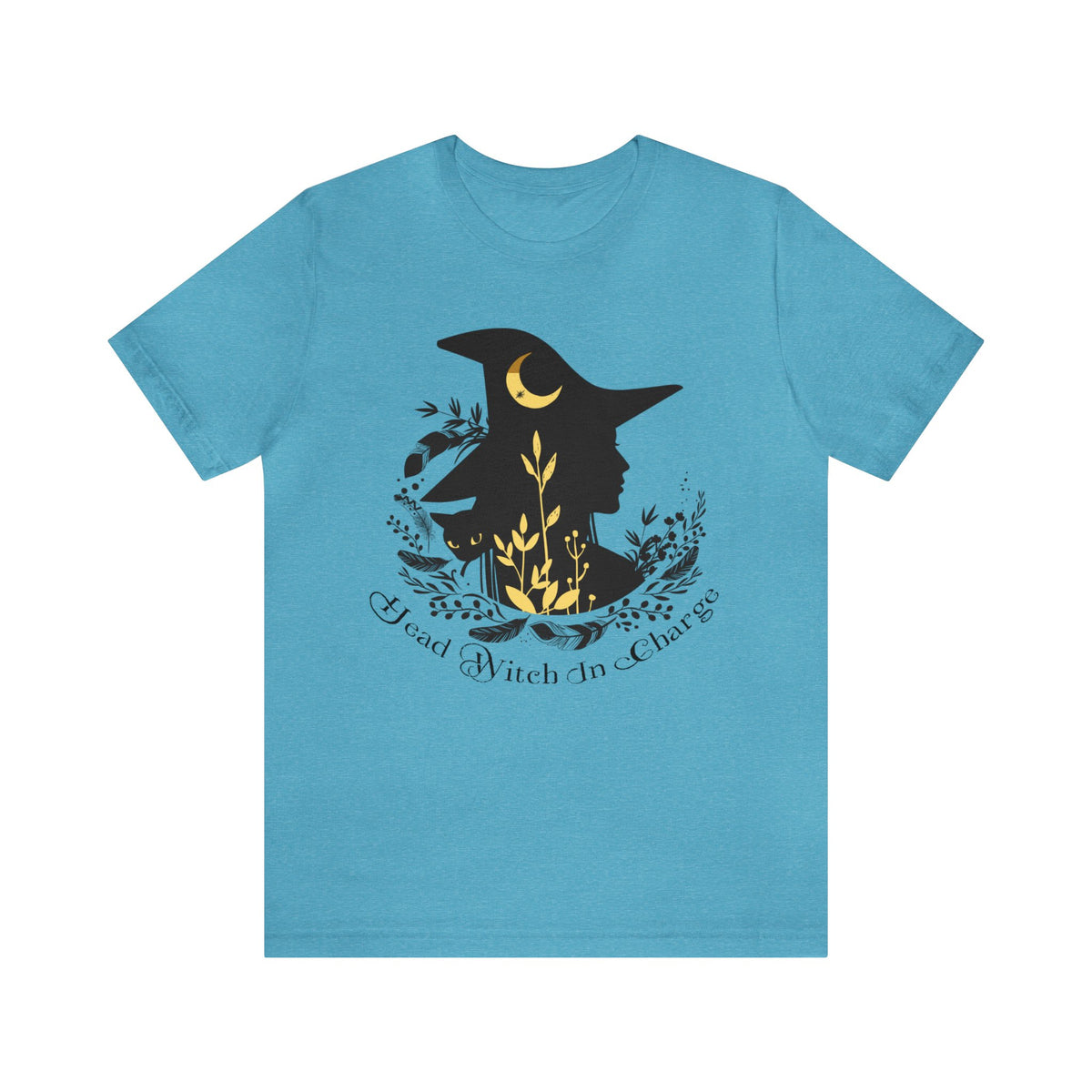 Head Witch In Charge Halloween Witch Shirt | Halloween Gift | Unisex Jersey T-shirt