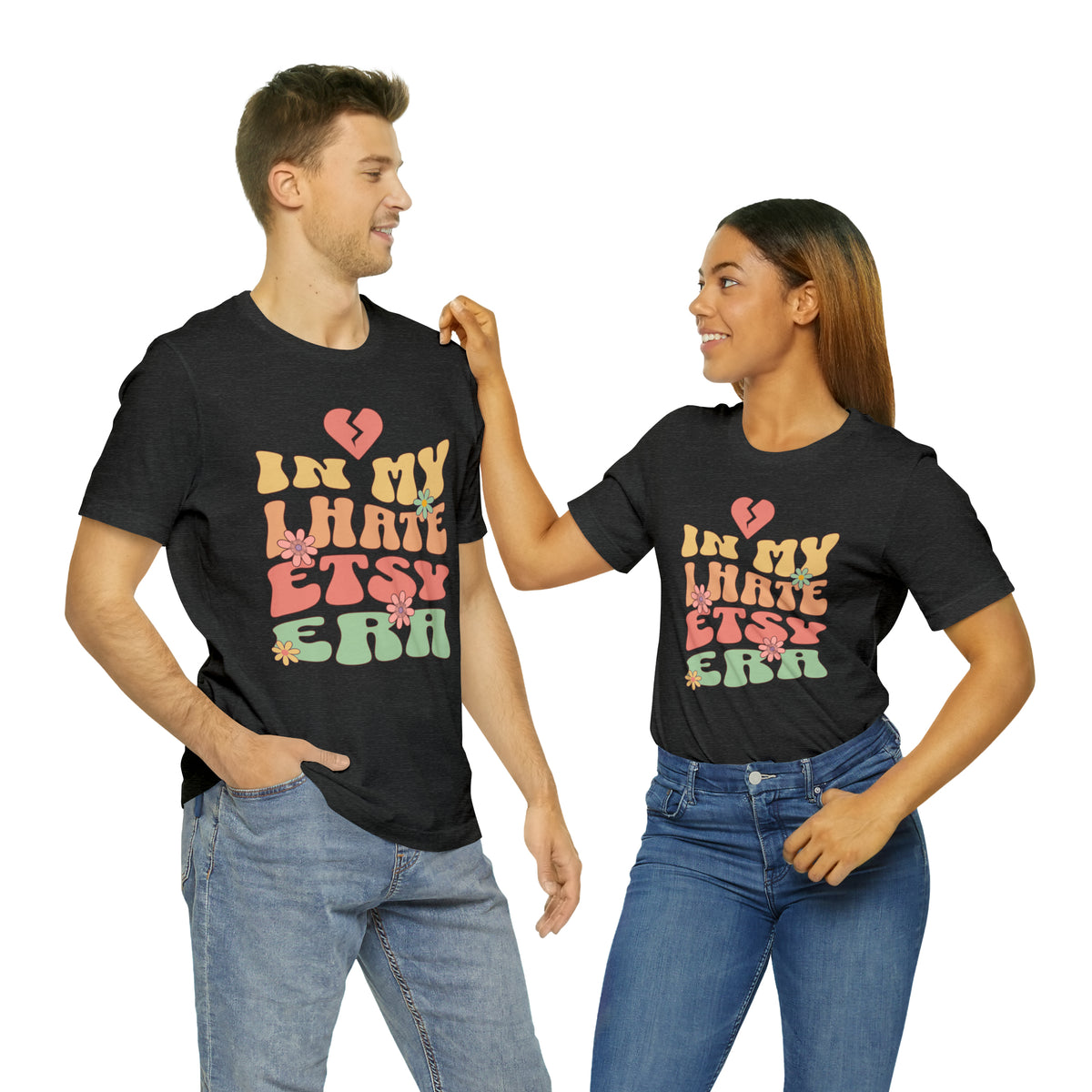 In My I Hate Etsy Era Funny Etsy Seller T-shirt | Unisex Jersey T-shirt