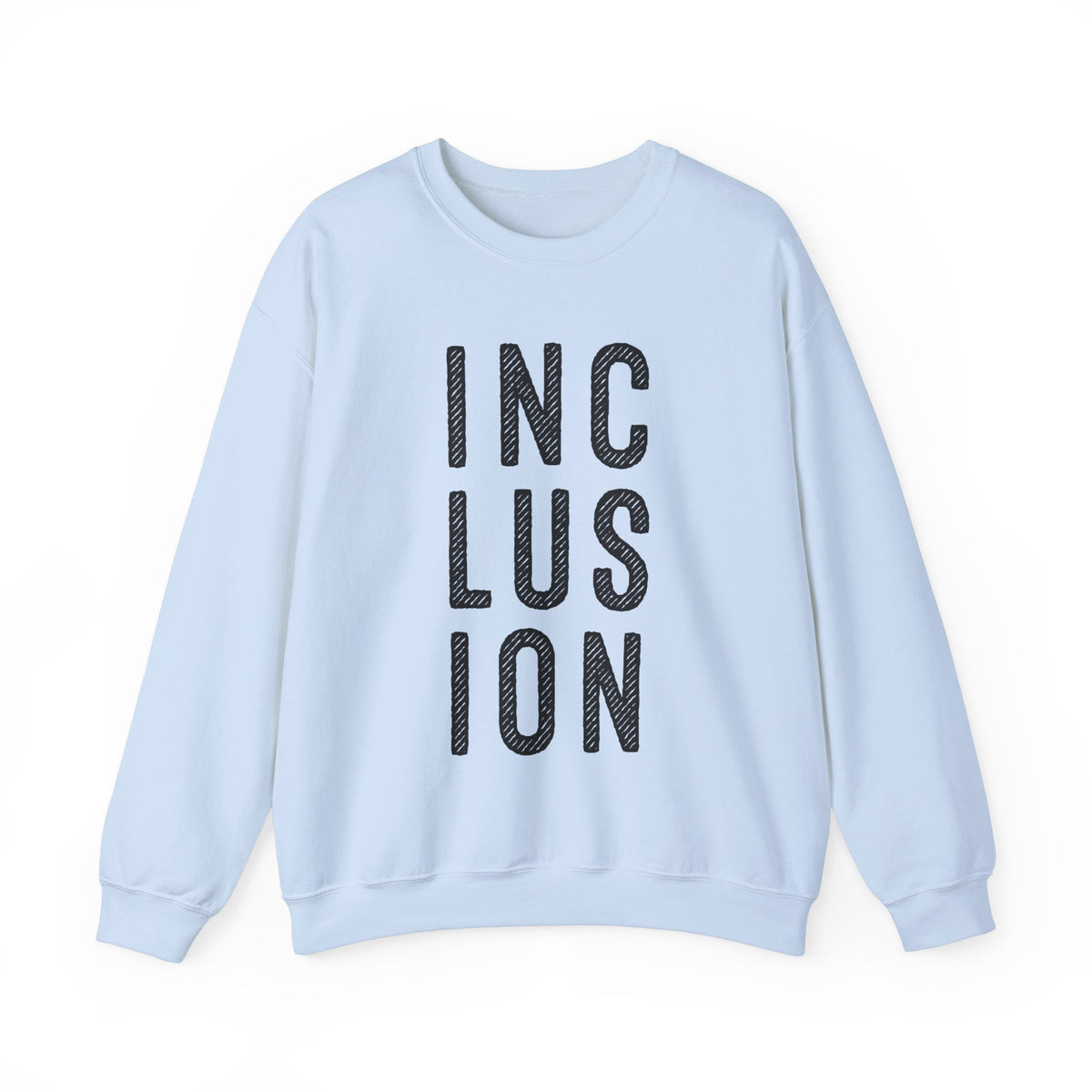 Inclusion Autism Disability Shirt | Autism Awareness Gift | Unisex Crewneck Sweatshirt