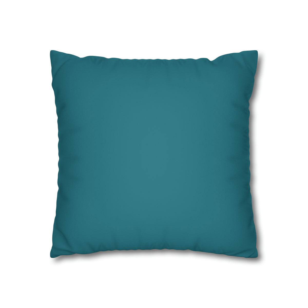 Teal Christmas Tree Throw Pillow Case | Christmas Pillow Home Decor | Faux Suede Decorative Throw Pillow Case