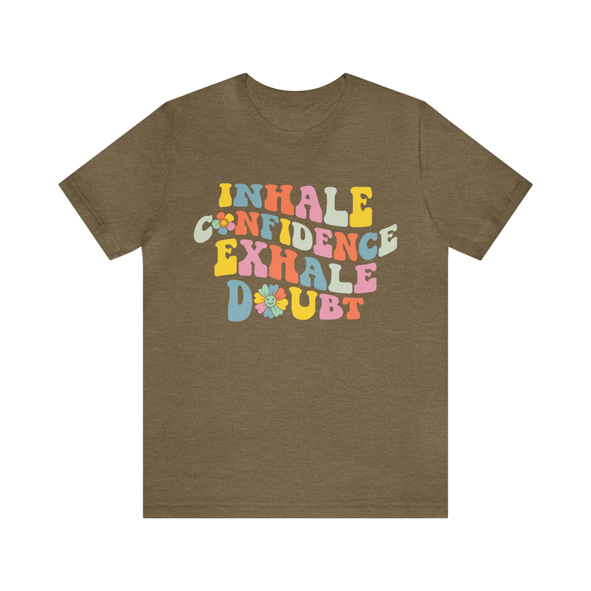 Inhale Exhale Retro School Counselor Shirt | Psychology Shirt | Yoga Meditation Shirt | Unisex Jersey T-shirt