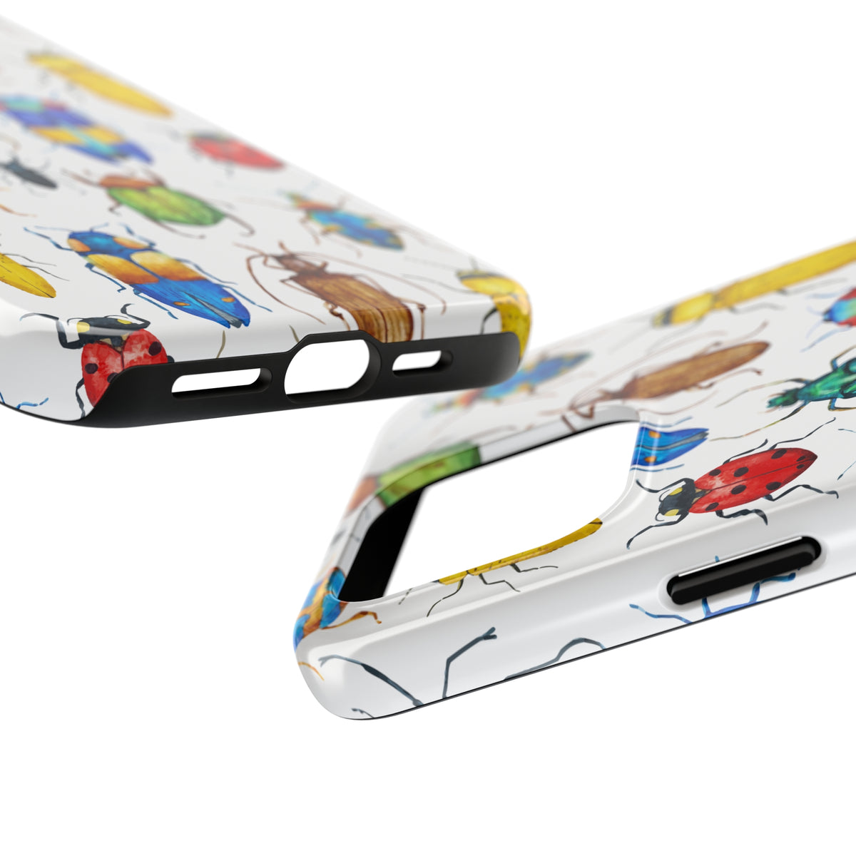 Insects Bug Art iPhone 15 14 13 12 11 X Case (all models) | Bug Lover Gift | Tough Phone Case