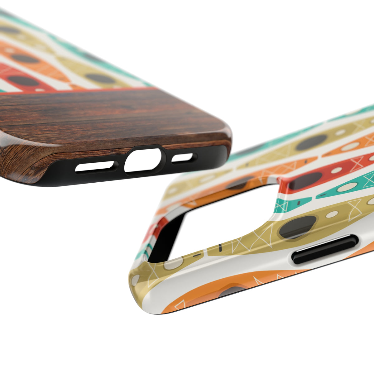 Kayak Wood Grain iPhone Case | iPhone 15 14 13 12 11 Phone Case | Camping Gift | Tough Impact-resistant Phone Case