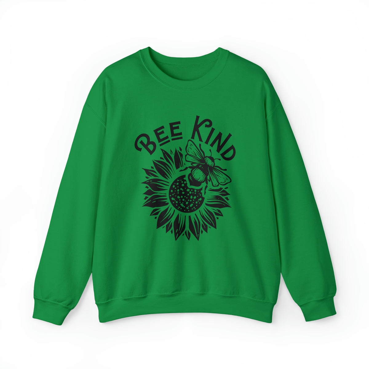 Bee Kind Inspirational Sunflower Shirt | Be Kind Gift | Unisex Crewneck Sweatshirt