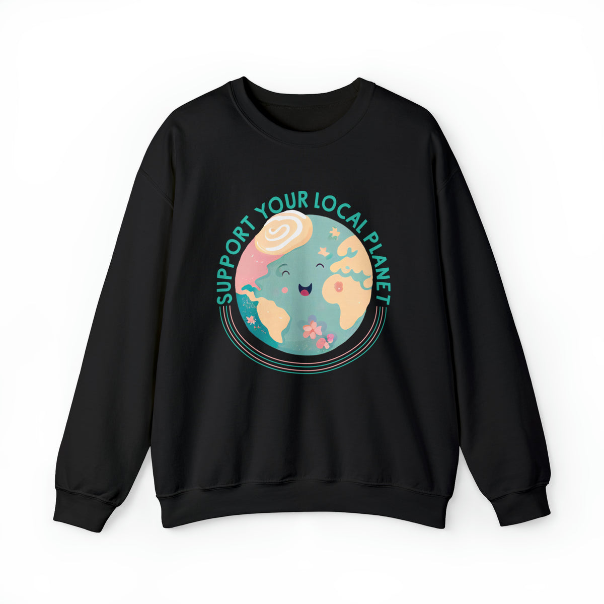 Support Your Local Planet Earth Day Shirt | Kawaii Style shirt | Nature Shirt | Gift For Her | Unisex Crewneck Sweatshirt
