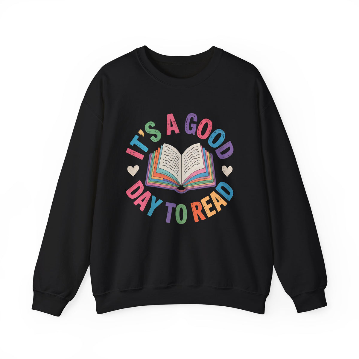It's a Good Day to Read Cute Bookish Sweatshirt | |  Book Lover Gift | Book Worm Shirt | Book Nerd Shirt | Unisex Crewneck Sweatshirt