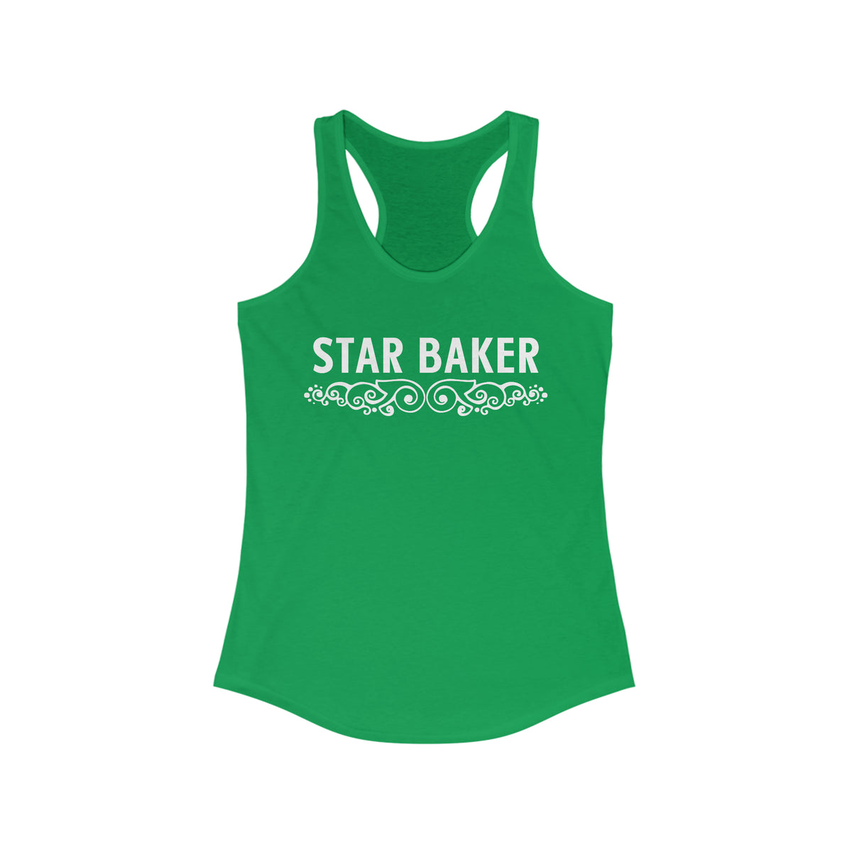 Star Baker British Baking Shirt | Baker Gifts | Women's Slim-fit Racerback Tank Top