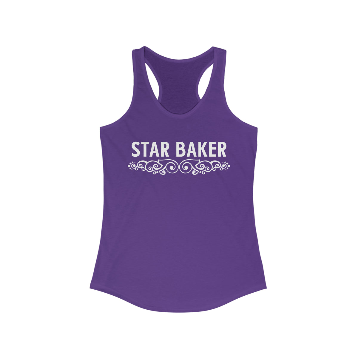 Star Baker British Baking Shirt | Baker Gifts | Women's Slim-fit Racerback Tank Top