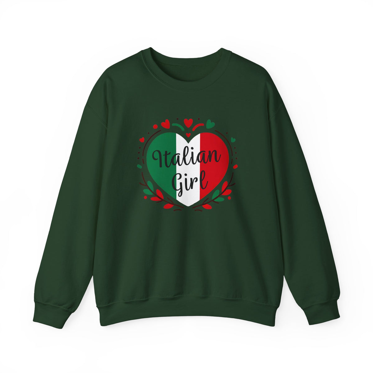 Italian Girl Cute Italy Trip shirt | Italy Lover Shirt | World Traveler Italian Gift | Unisex Crewneck Sweatshirt