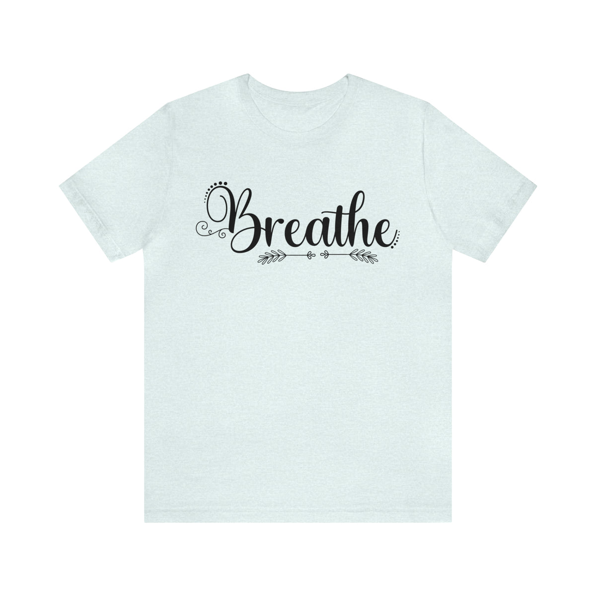 Breathe Yoga Lover Meditation Shirt | Yoga Meditation Gift | Unisex Jersey T-shirt