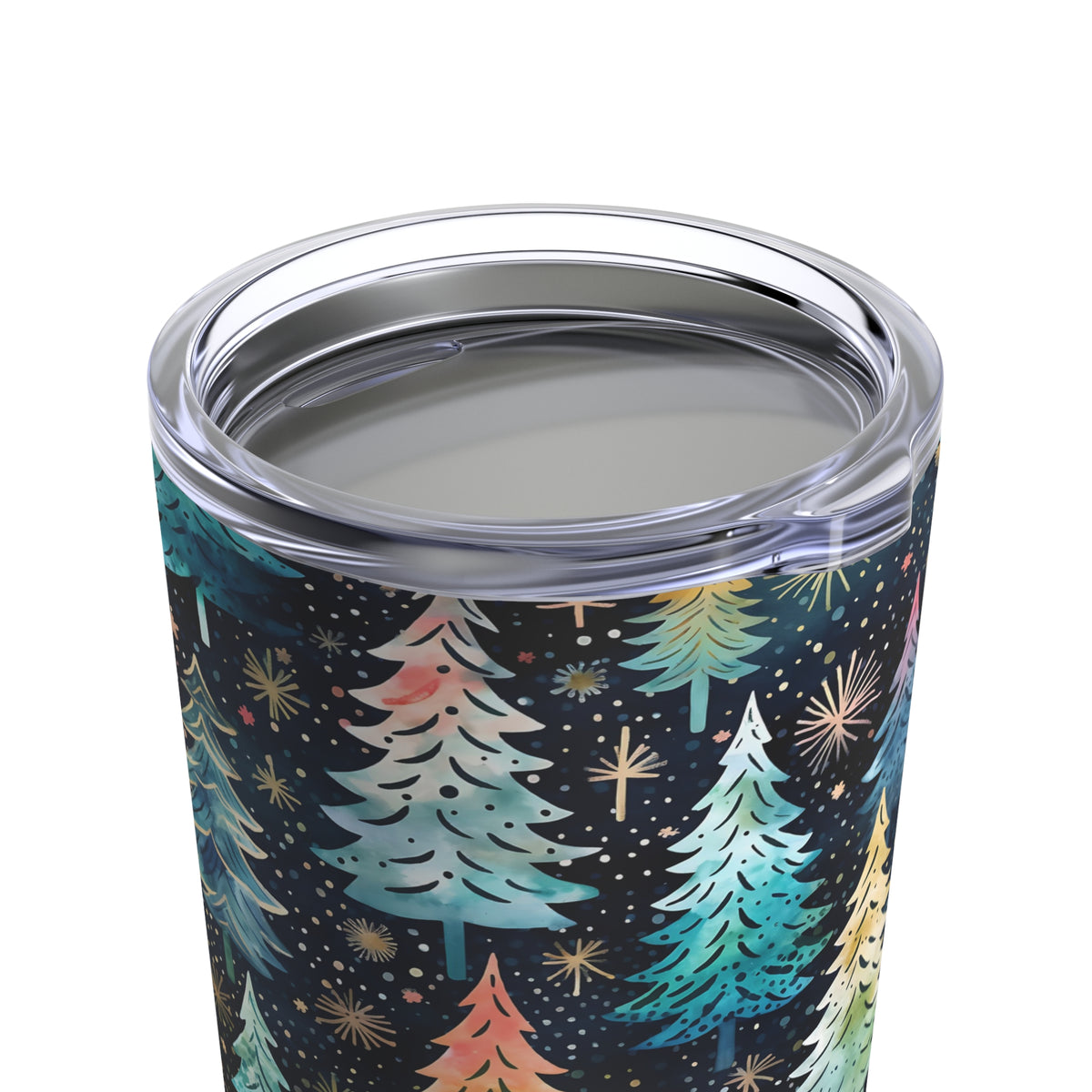 Teal Christmas Tumbler 20 oz | Christmas Tree Tumbler | Blue Christmas gift | Stainless Steel Tumbler