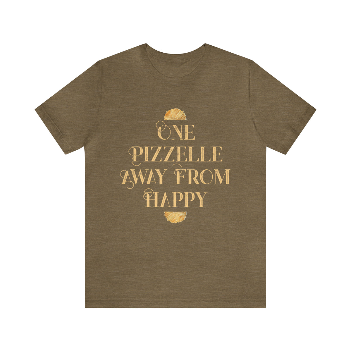 Italian Pizzelle Holiday Cookies Shirt | Foodie Baking Gift | Unisex Jersey T-shirt
