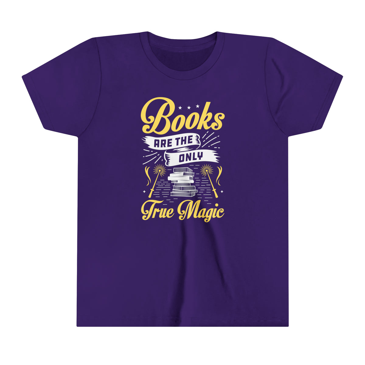 Books Magic Bookworm Book Lover Shirt | Reader Gift | Youth Jersey T-shirt