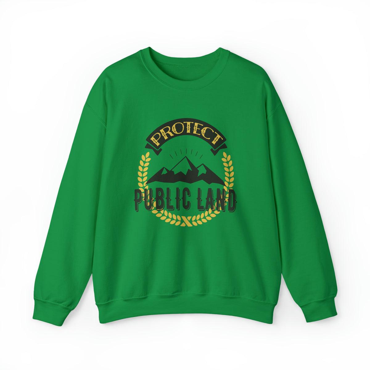 Protect Public Land National Parks Shirt | Camping Gift | Unisex Heavy Blend Crewneck Sweatshirt