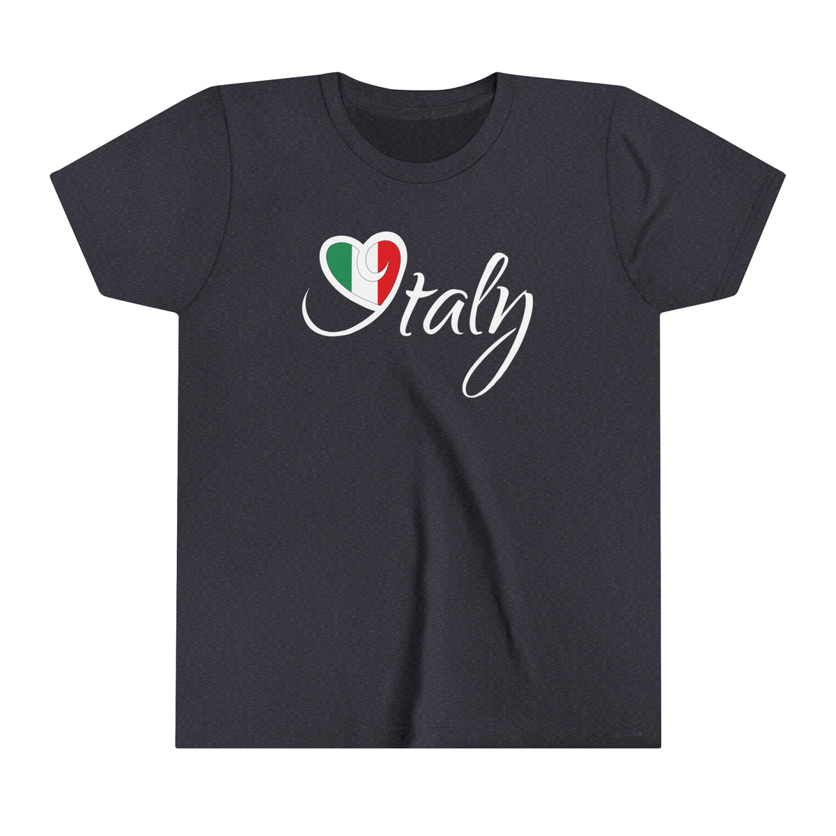 I Love Italy Travel Lover Wanderlust Shirt | Wanderlust Italian Travel Gift | Youth jersey t-shirt