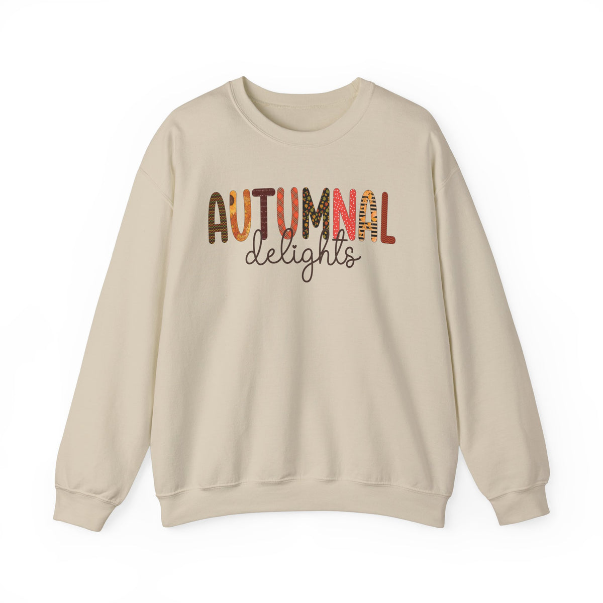 Autumnal Delights Fall Shirt | Cute Fall Shirts | Tis The Season Shirt | Unisex Crewneck Sweatshirt