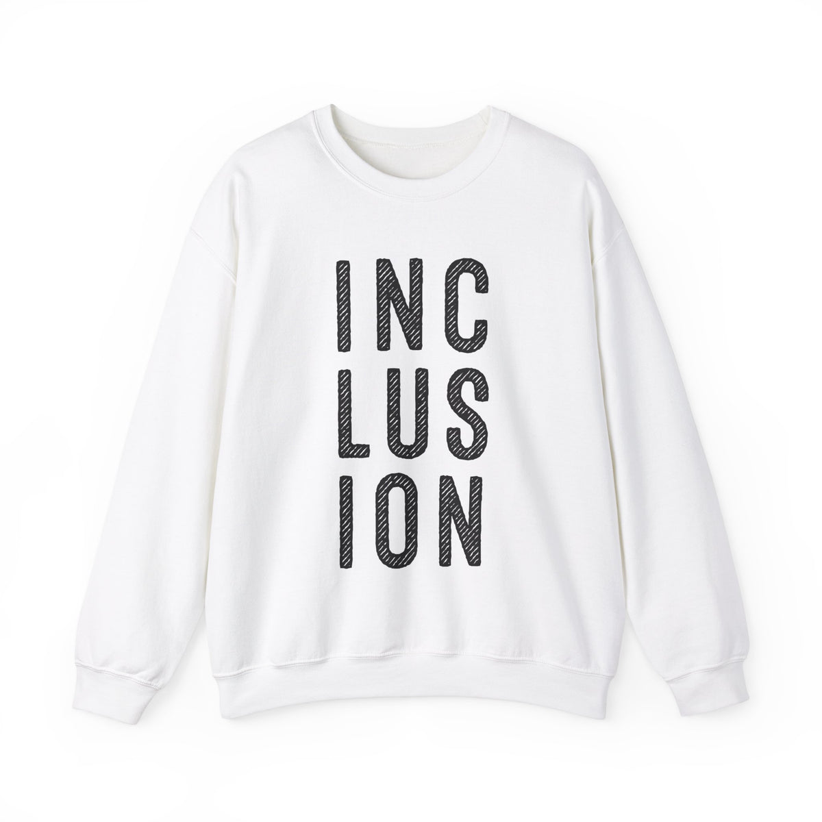 Inclusion Autism Disability Shirt | Autism Awareness Gift | Unisex Crewneck Sweatshirt