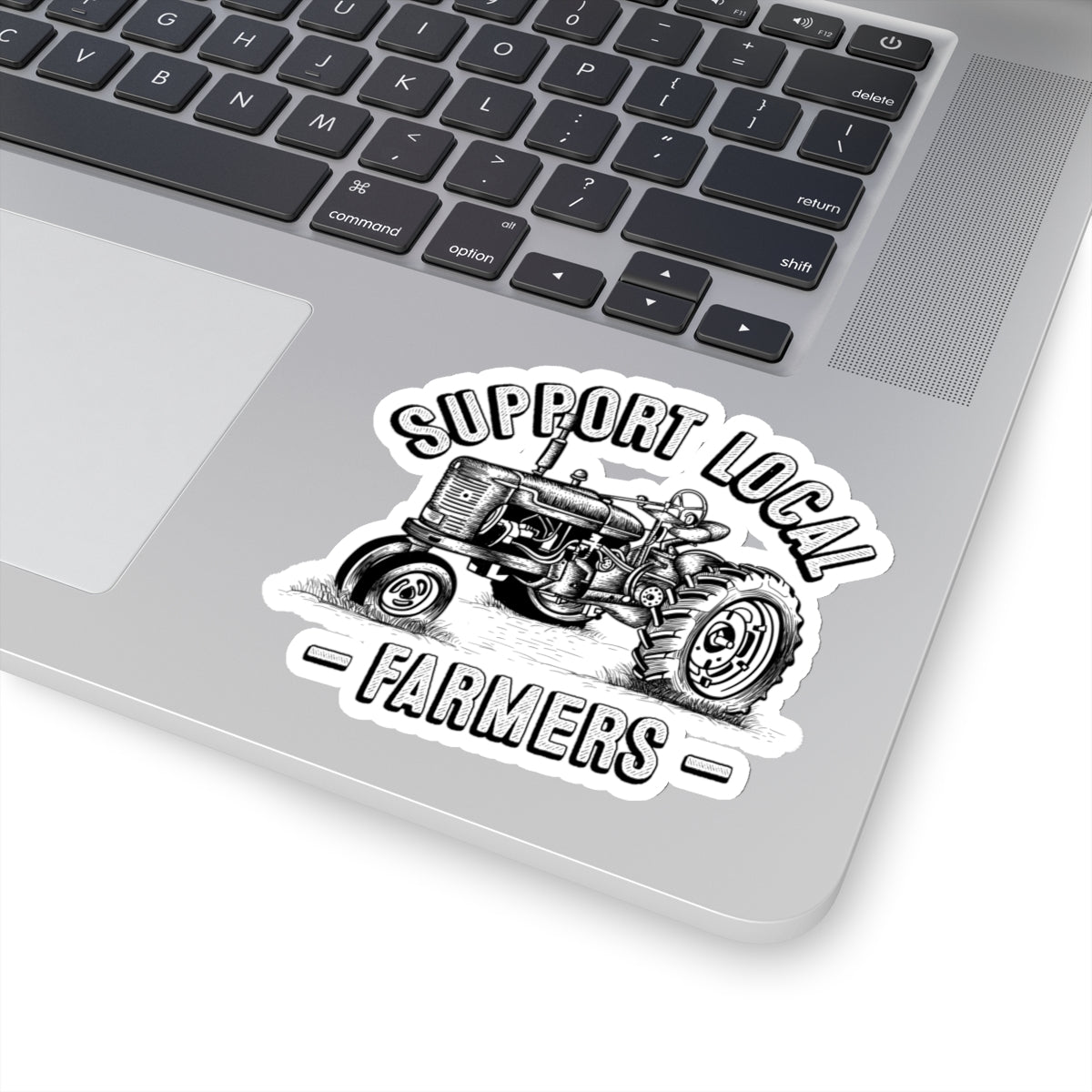 Support Local Farmers Farm To Table Sticker | Farm Girl Gift | Kiss-Cut Vinyl Stickers