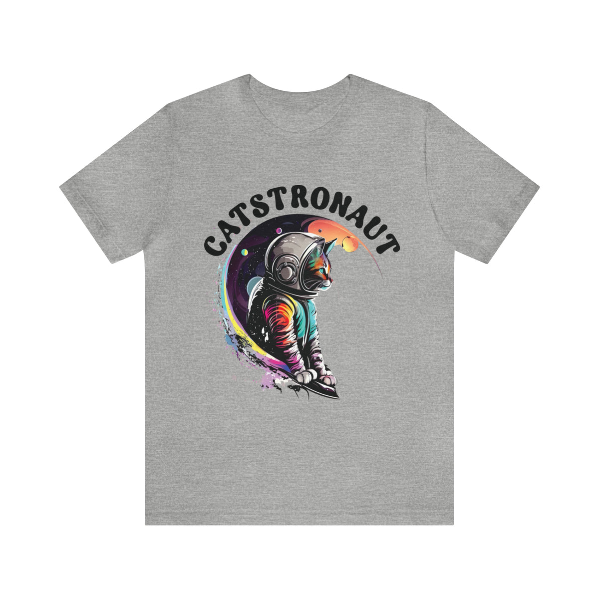 Catstronaut Funny Cat Shirt |Astronaut Shirt | Cat In Space Shirt | Cat Lover Gift | Nerd Gift | Unisex Jersey T-shirt
