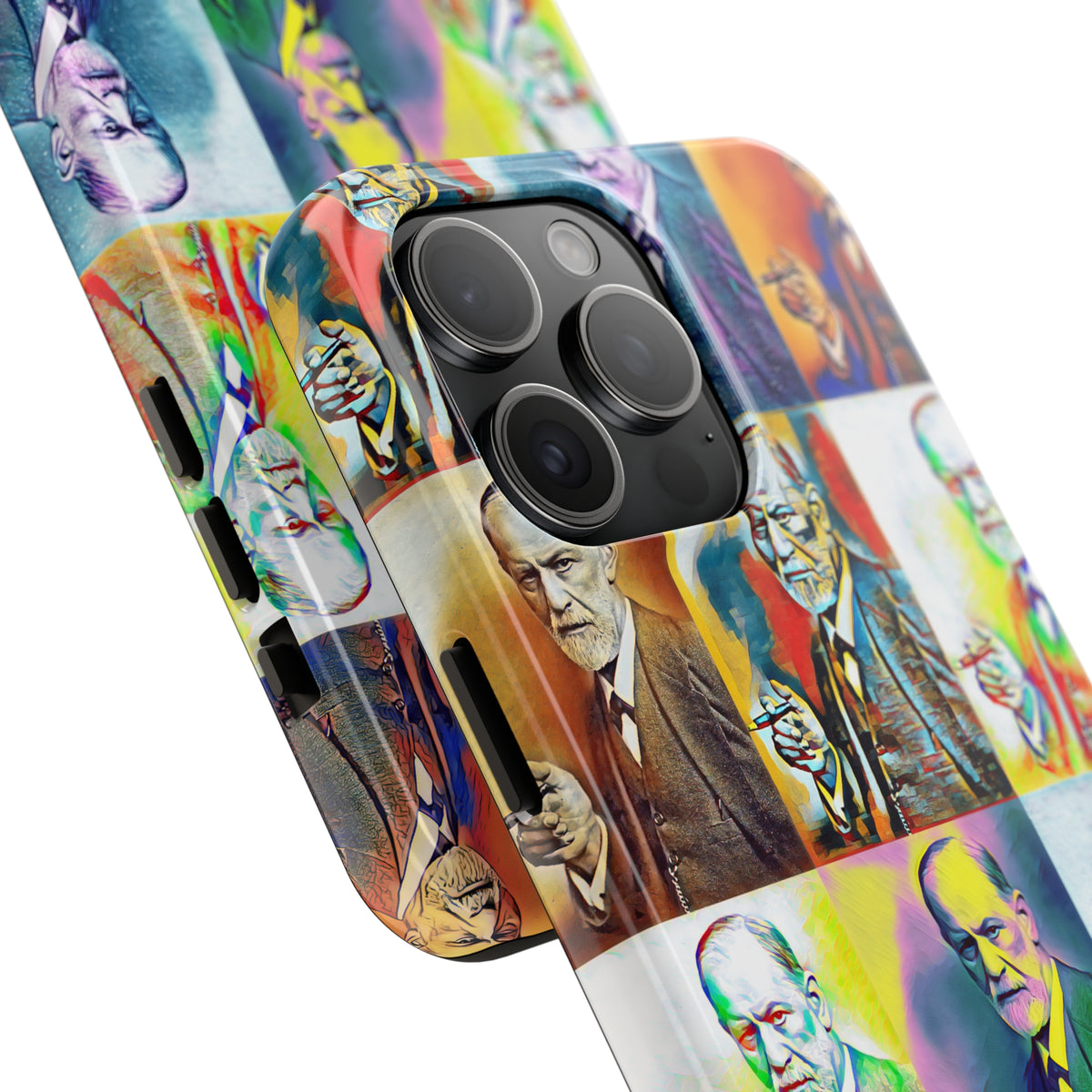 Pop Art Freud iPhone iPhone 15 14 13 12 11 Case (all models) | Psychology Gift | Tough Phone Case