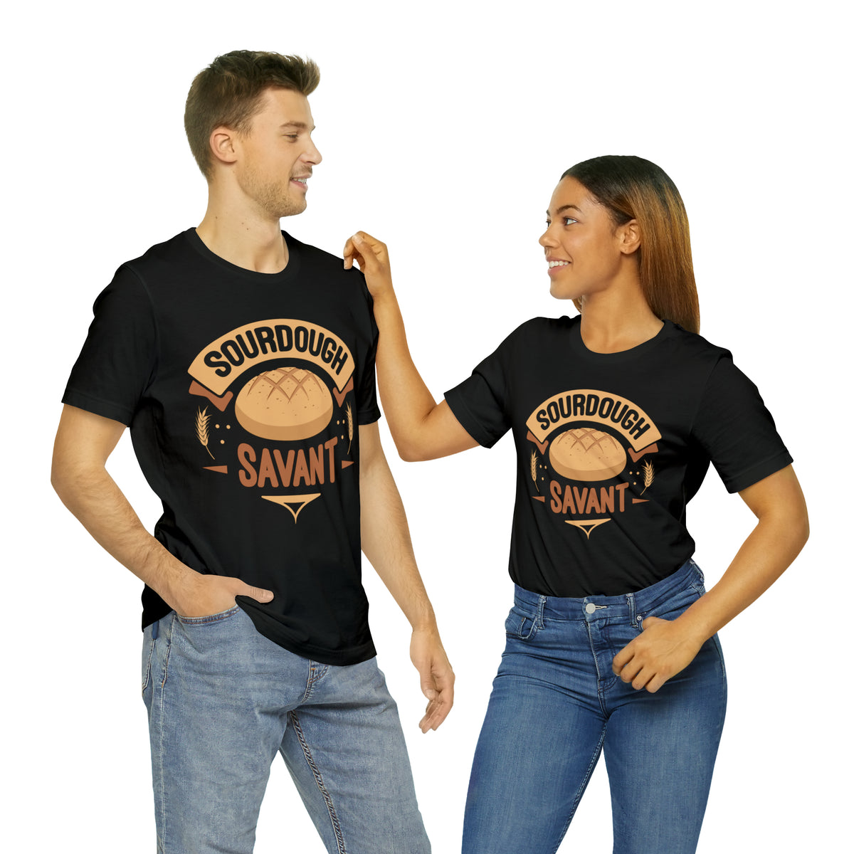 Sourdough Starter Savant Bread Baker Shirt | Sourdough Baking Gift | Unisex Jersey T-shirt