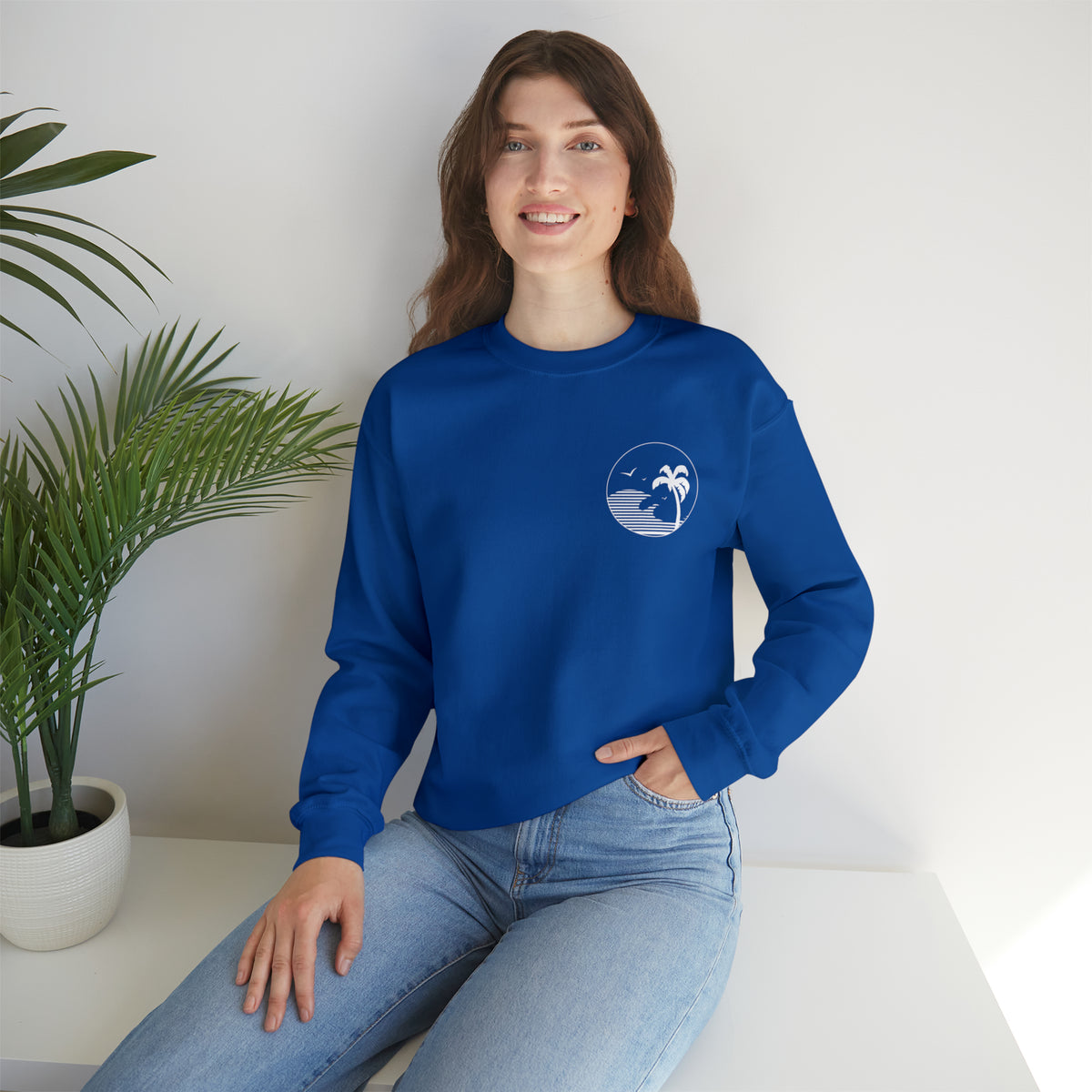 Beach Bum Shirt | Beach Life Shirt | Beach Lover Gift | Ocean Lover Gift  | Unisex Crewneck Sweatshirt