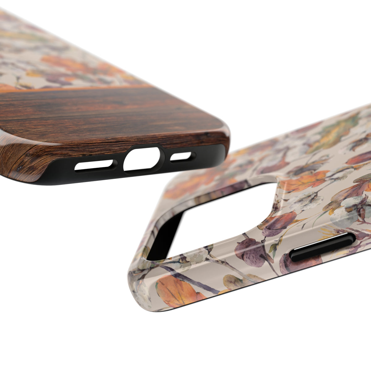 Vintage Floral Flower Phone Case iPhone 15 14 13 12 11  (plus all models) | Aesthetic Tough Phone Case