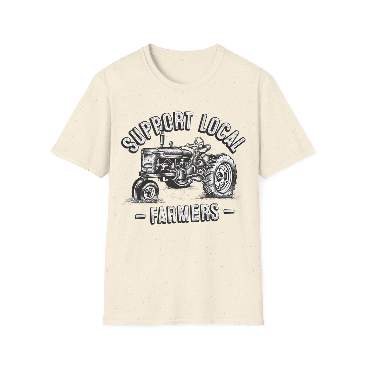 Support Local Farmers Farm To Table Shirt | Farm Girl Gift | Unisex Soft Style T-Shirt