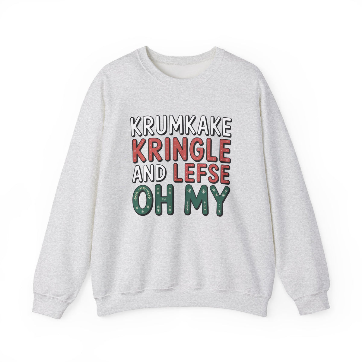Krumkake Kringle Lefse Minnesota Shirt | Nordic Christmas Baking Shirt | Unisex Crewneck Sweatshirt