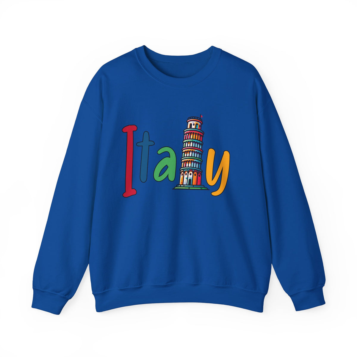 Cute Italy Trip shirt | Italy Vacation Shirt | World Traveler Italian Gift | Leaning Tower of Pisa | Unisex Crewneck Sweatshirt