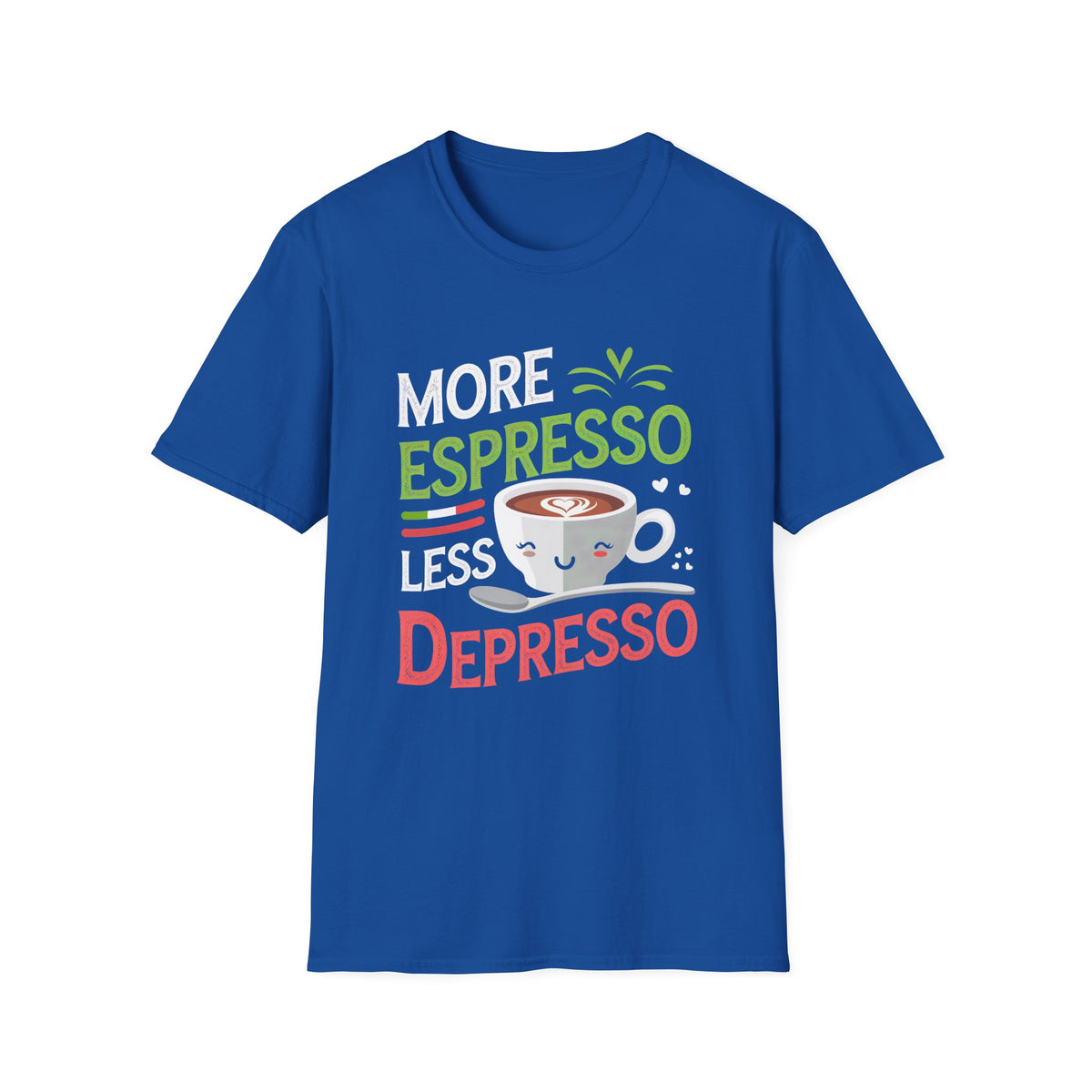 More Espresso Funny Italy Expresso Shirt | Italy Travel Lover Gift | Cute Kawaii Coffee Lover Shirt | Unisex Soft Style T-shirt