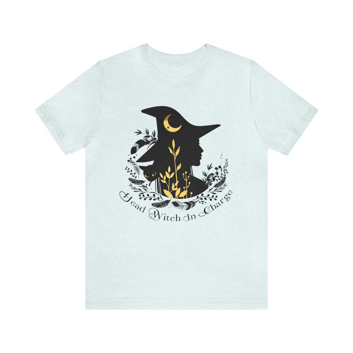 Head Witch In Charge Halloween Witch Shirt | Halloween Gift | Unisex Jersey T-shirt