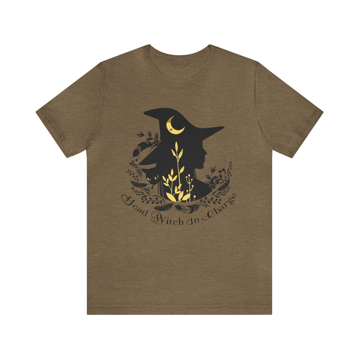 Head Witch In Charge Halloween Witch Shirt | Halloween Gift | Unisex Jersey T-shirt