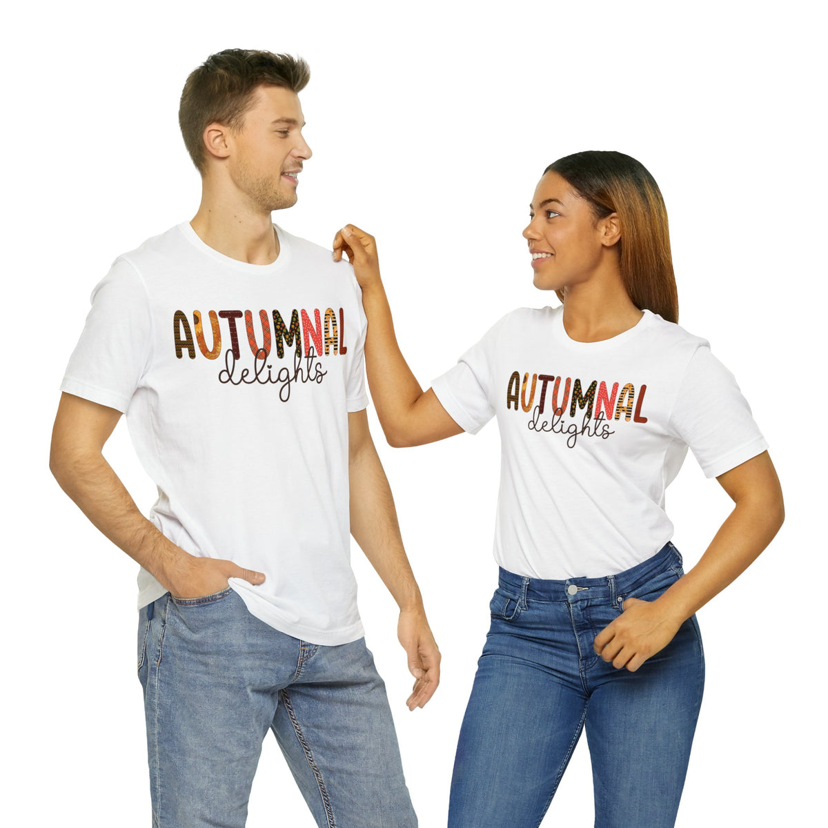Autumnal Delights Fall Shirt | Cute Fall Shirts | Tis The Season Shirt | Unisex Jersey T-shirt