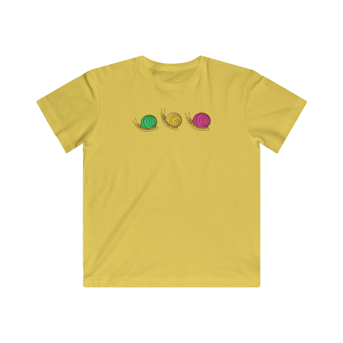 Cute Snail Lover Nature Shirt | Nature Lover Gift | Kids Fine Jersey Tee