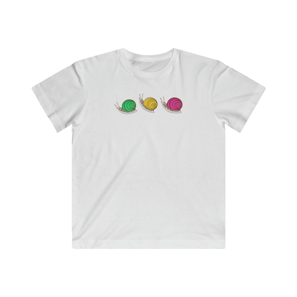 Cute Snail Lover Nature Shirt | Nature Lover Gift | Kids Fine Jersey Tee
