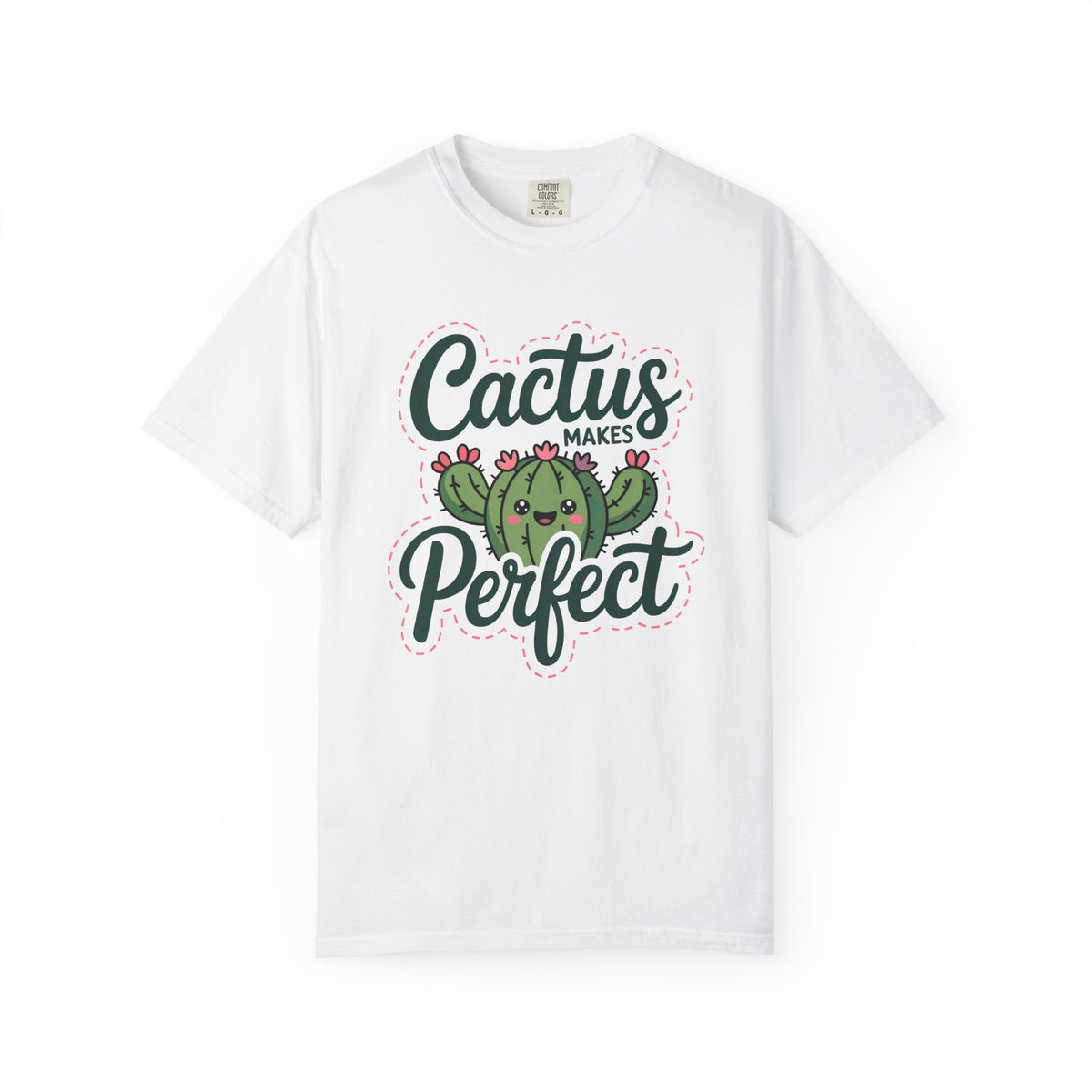 Cactus Makes Perfect Shirt | Cute Kawaii Cactus T-Shirt | Funny Plant Lover Gift | Comfort Colors 1717 Tee
