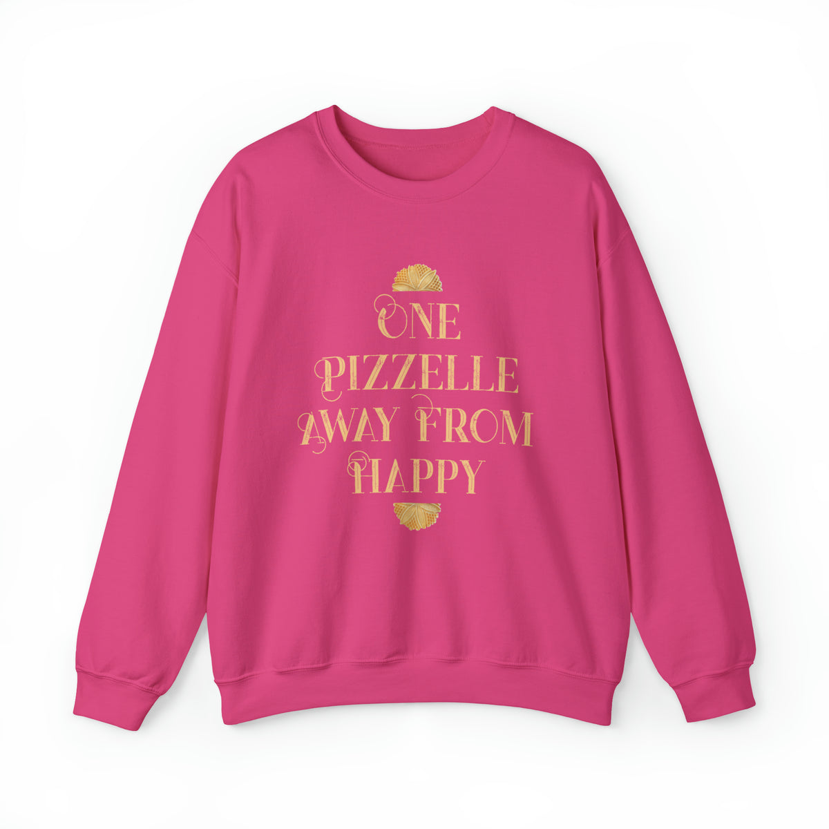 Italian Pizzelle Holiday Cookies Shirt | Foodie Baking Gift | Unisex Crewneck Sweatshirt