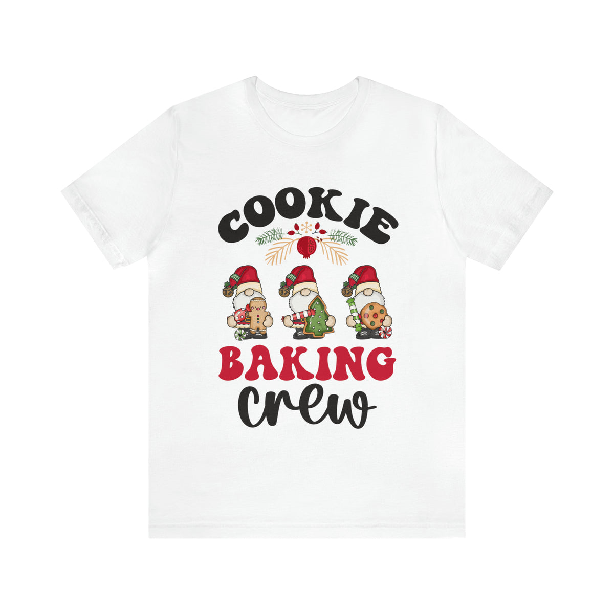 Cookie Baking Crew | Christmas Cookie Shirt | Baking Gift | Unisex Jersey Short Sleeve Tee