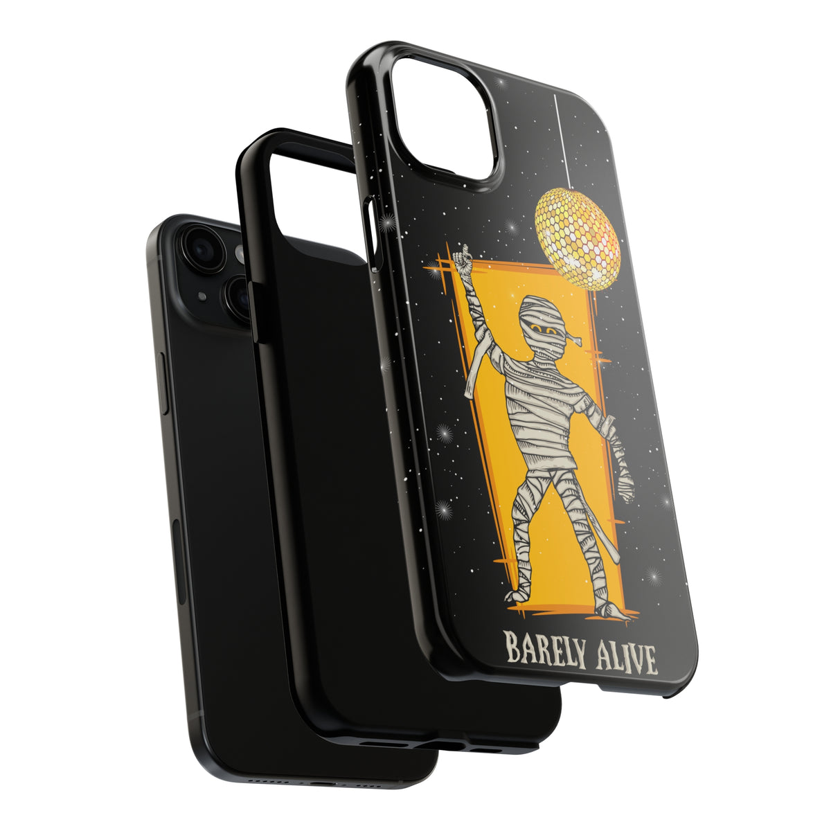 Disco Mummy Halloween iPhone Case 15 14 13 12 11 (all models) | Halloween Party Gift | Tough Phone Case