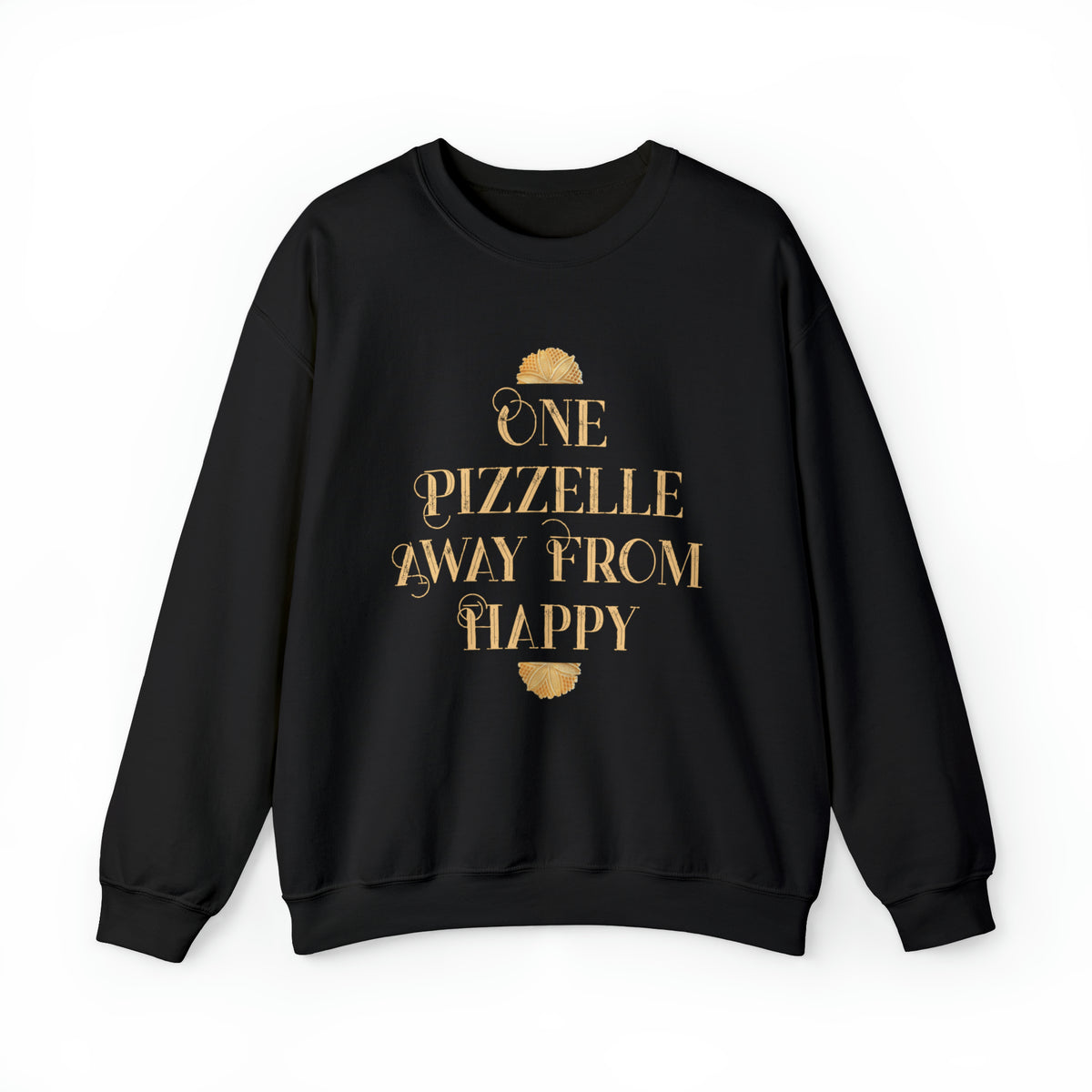 Italian Pizzelle Holiday Cookies Shirt | Foodie Baking Gift | Unisex Crewneck Sweatshirt