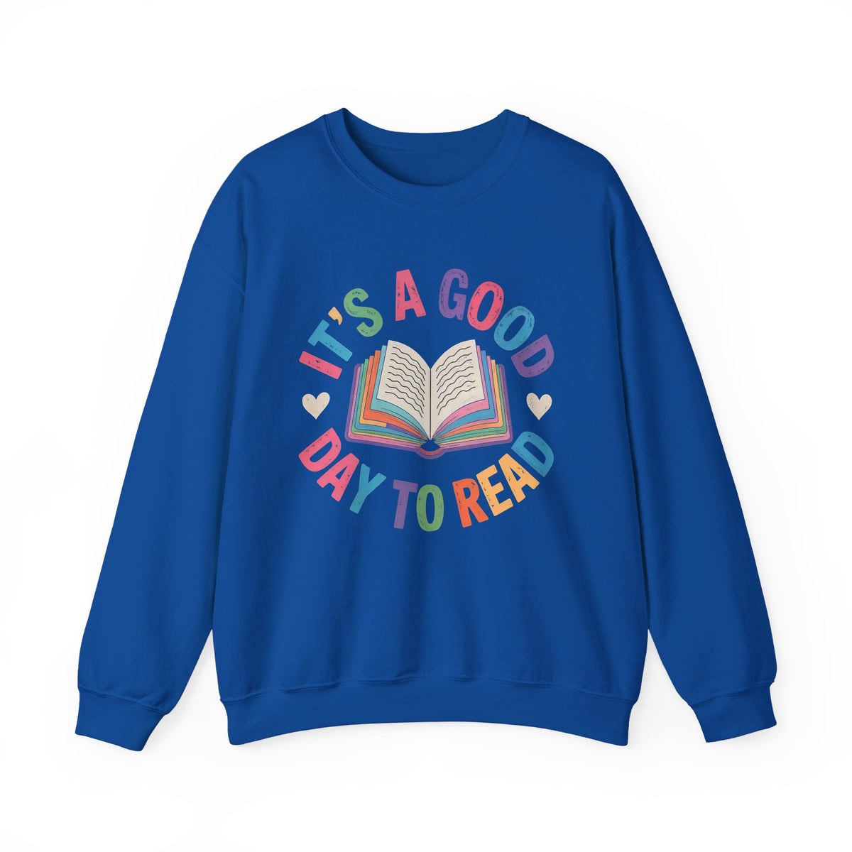 It's a Good Day to Read Cute Bookish Sweatshirt | |  Book Lover Gift | Book Worm Shirt | Book Nerd Shirt | Unisex Crewneck Sweatshirt