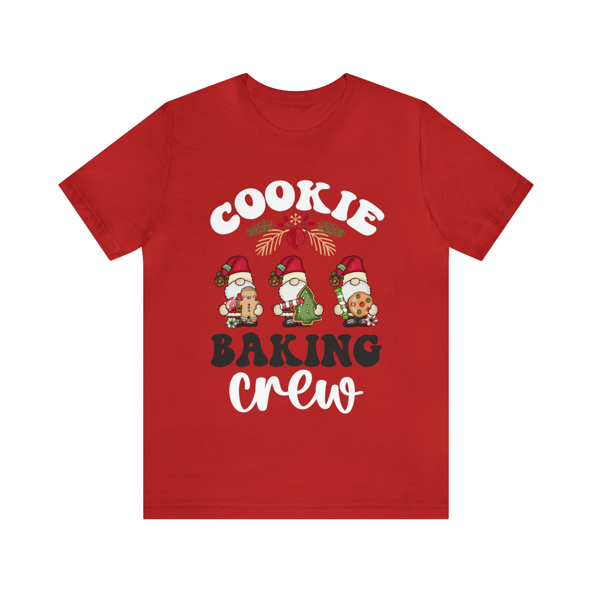 Cookie Baking Crew | Christmas Cookie Shirt | Baking Gift | Unisex Jersey Short Sleeve Tee