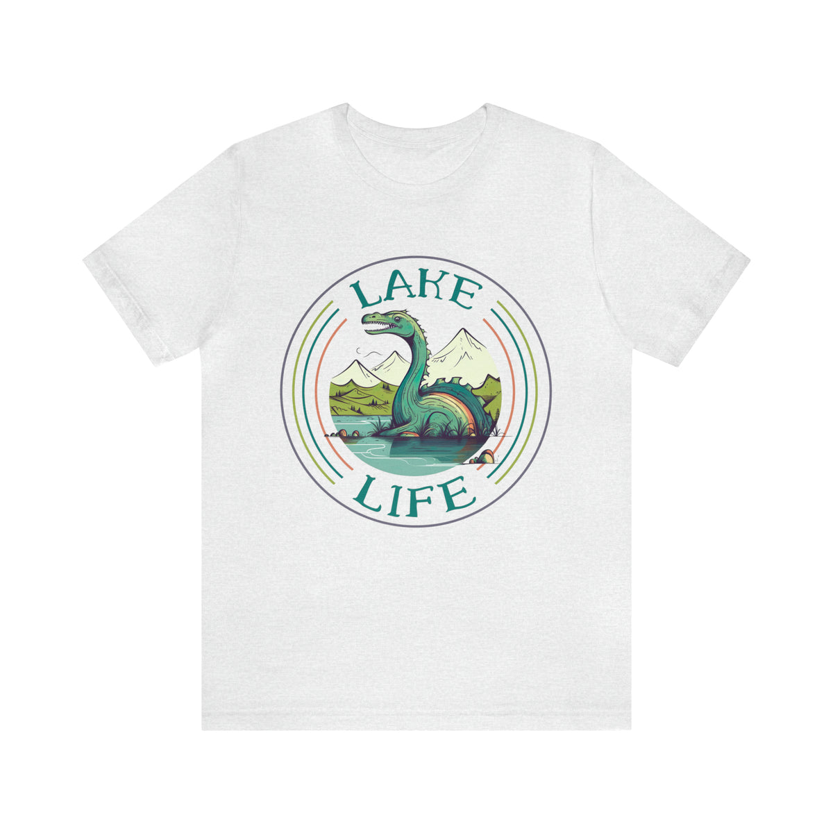 Loch Ness Monster Funny Lake Life Shirt | Lake Vacation Shirt | Lake House Gift | Unisex Jersey T-shirt