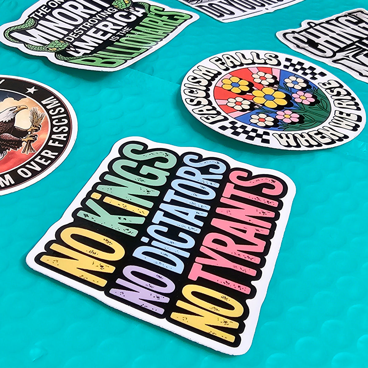 Anti Trump Political Stickers | Vinyl Sticker Set