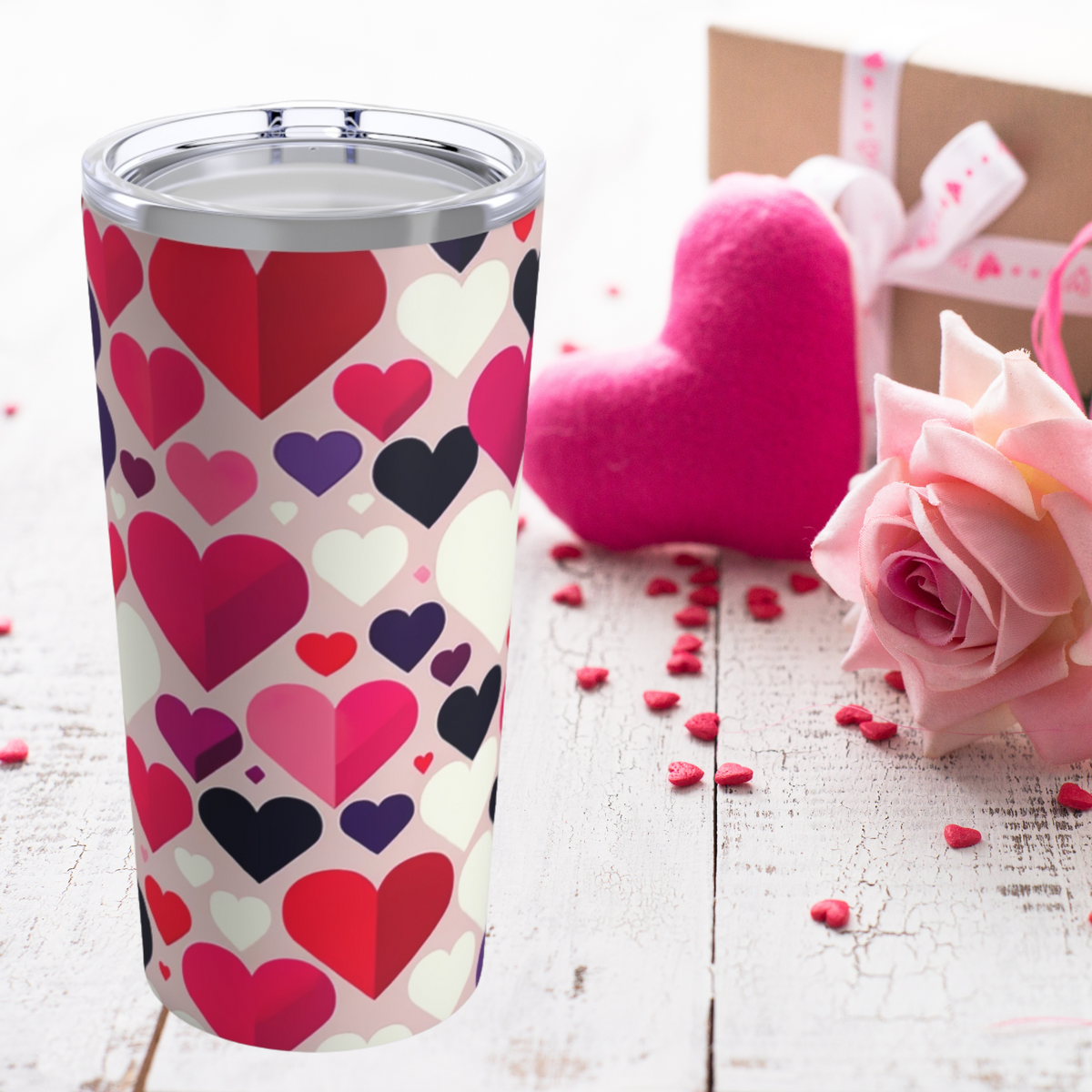 Cute Valentine 20 oz Tumbler