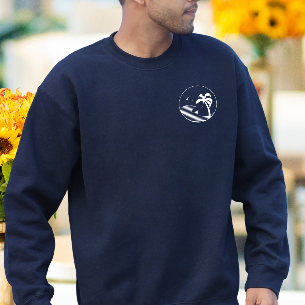 Beach Bum Shirt | Beach Life Shirt | Beach Lover Gift | Ocean Lover Gift  | Unisex Crewneck Sweatshirt