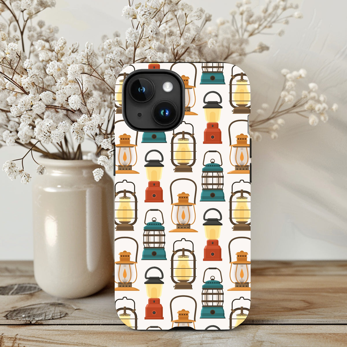 Camping Lantern iPhone  15 14 13 12 11 Case (all models)
