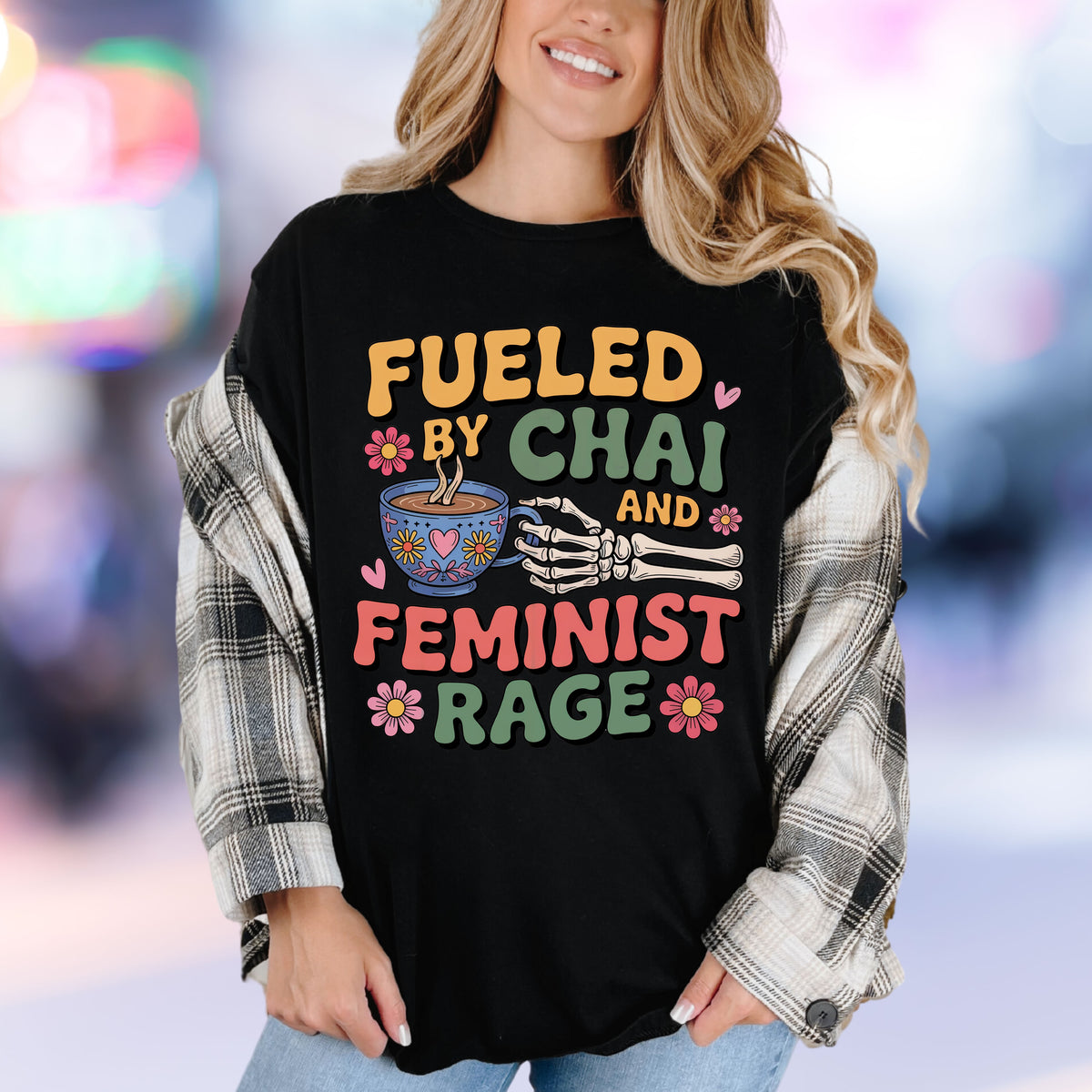 Work Hard Snack Harder Fall Chai Latte Shirt | Black Unisex Jersey T-shirt