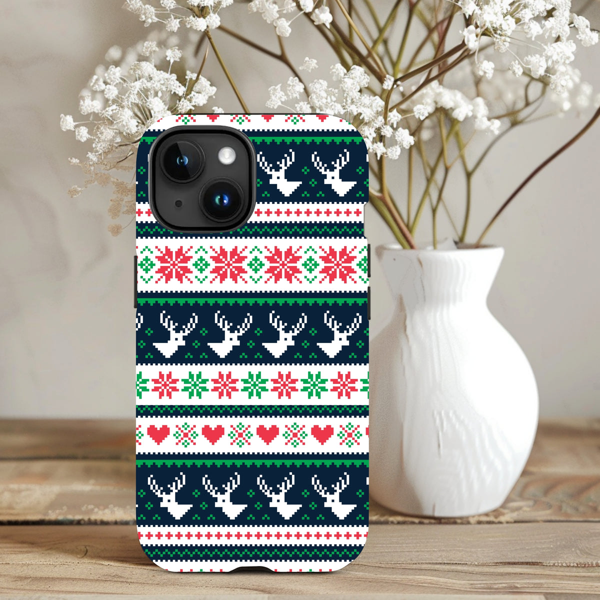 Ugly Christmas iPhone Case | iPhone 15 14 13 12 11 Phone Case